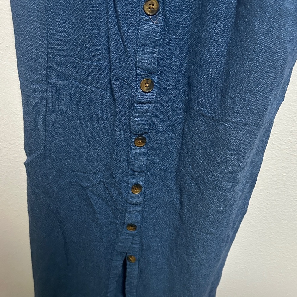 Old Navy Blue Denim style Midi Dress - Picture 6 of 7